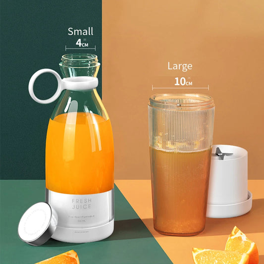 Portable Bottle USB Blender – Personal Smoothie Maker for Home, Office & Gym
